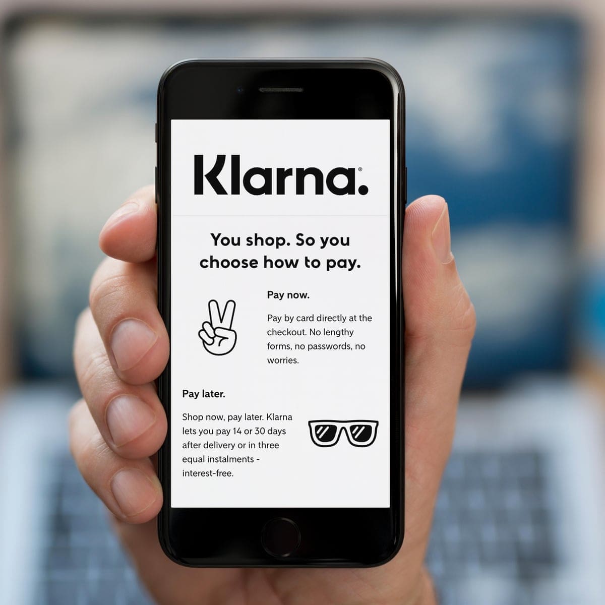 Pay later with Klarna