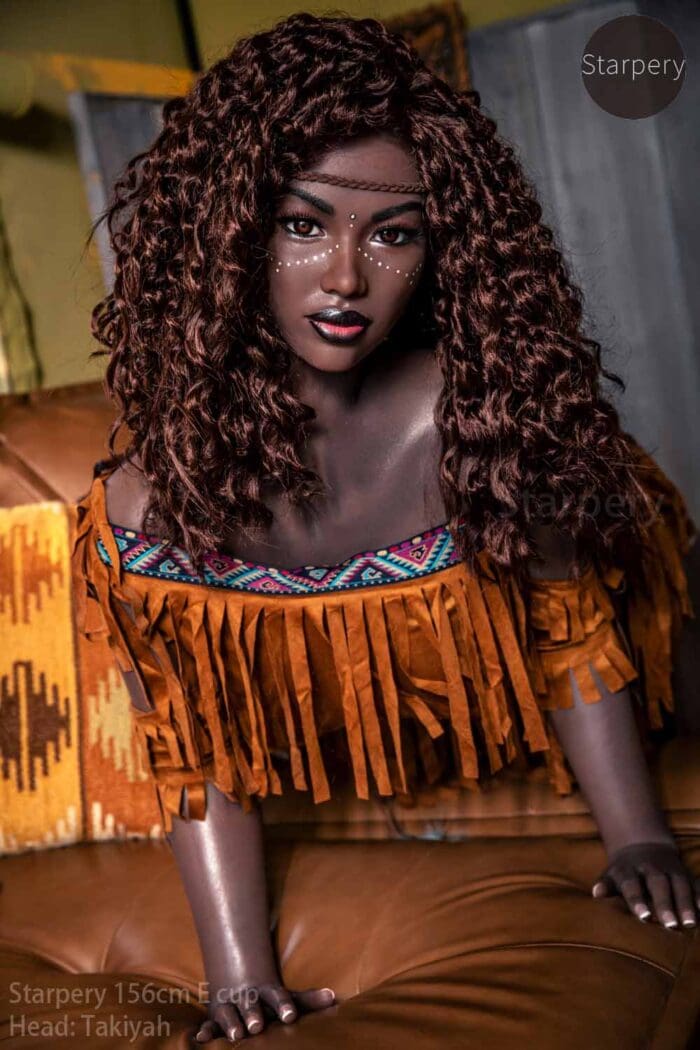 black female sex doll