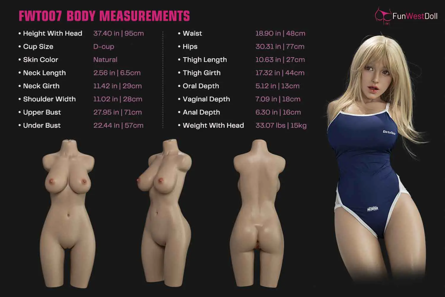 Bella – 3’1″ | 95cm Sex Doll - Image 21